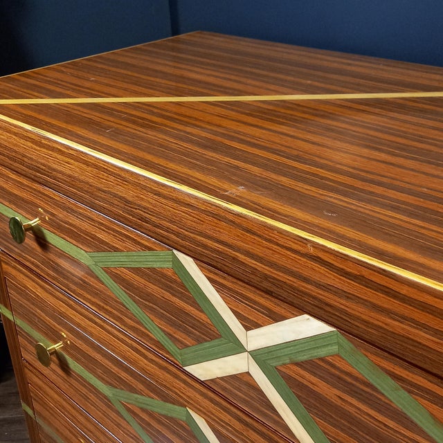 Mid-Century Italian Chest of Drawers in the style of Gio Ponti, 1960s For Sale - Image 17 of 18