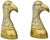 Mid 20th Century Handmade Americana Brass-Art Eagle Bookends- A Pair For Sale - Image 4 of 8