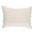 Schumacher Acadia Pillow 20" x 14" in Ivory For Sale