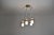 1950's 5 Lights Glass Pendant by Stilnovo For Sale - Image 6 of 12