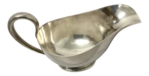 Antique Elkington Silver Plate Gravy Boat Made in England