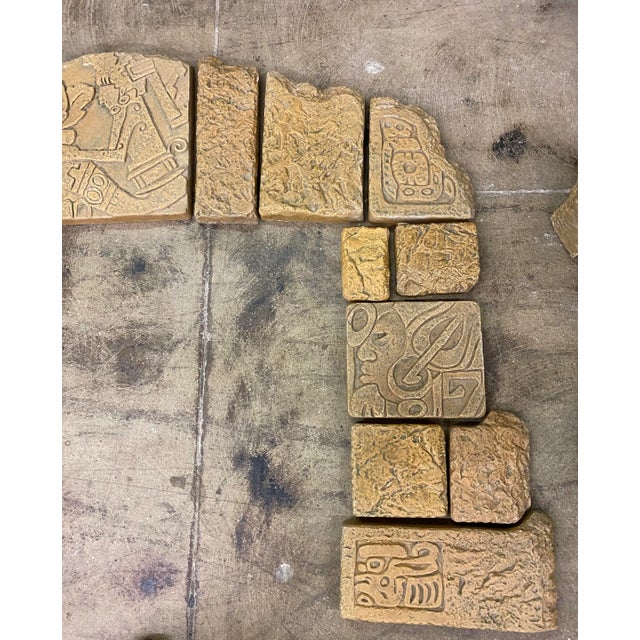 Malibu Potteries Circa 1926-1932 Malibu California Made by the famous Malibu tile co. with their Mayan Design. This...