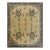 1920s Beige Geometric Antique Chinese Peking Hand Knotted Rug 11'6" X 14'9" For Sale