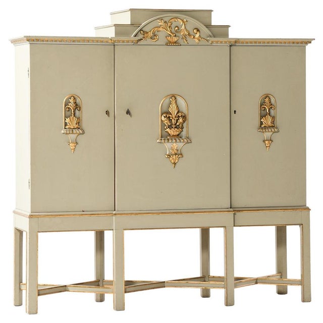 This rare swedish grace cabinet, produced in sweden during the 1920s, is a distinguished example of one of scandinavia’s...