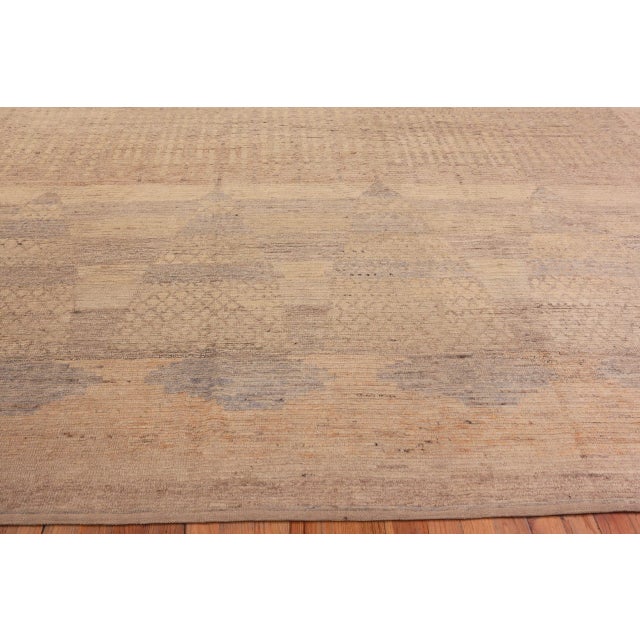 Textile Nazmiyal Collection Oversized Modern Moroccan Style Rug For Sale - Image 7 of 10