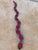 1980s Vintage Highly Collectible Davila Hand Carved Painted Wood Snake For Sale - Image 5 of 8