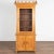 Traditional Narrow Pine Bookcase Display Cabinet, Denmark Circa 1900 For Sale - Image 3 of 12