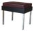 Chrome and Faux Leather Stool from Strafor, 1950s For Sale