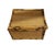 Brown Vintage Tortoiseshell Bamboo and Rattan Storage Box For Sale - Image 8 of 14