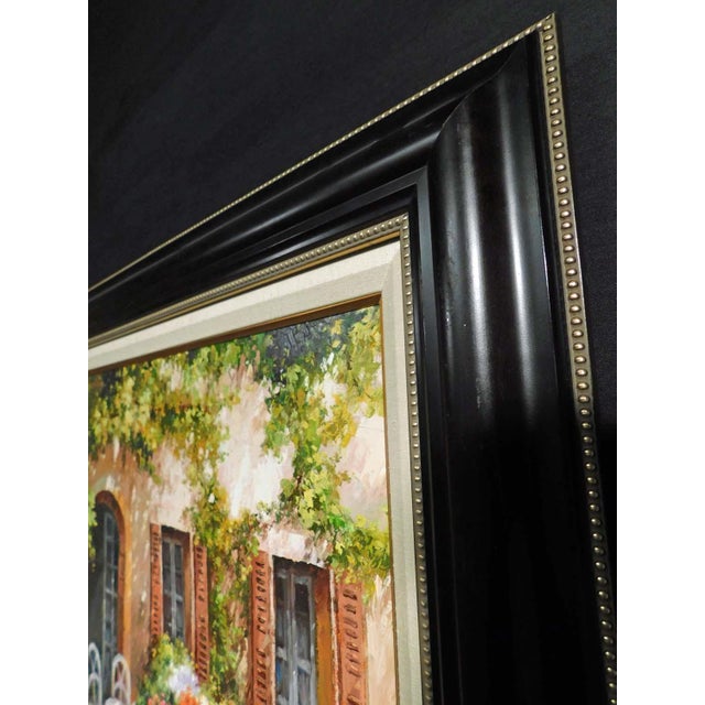 Paul Guy Gantner "Untitled" Original Oil Painting With Custom Frame Landscape For Sale - Image 9 of 9