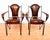 A fantastic and rare pair of mid century leather, wrought iron and brass armchairs in lovely vintage condition. Designed...