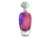 Modern Signed Blodgett Art Glass Perfume Bottle For Sale - Image 3 of 5