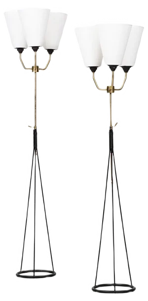 Floor Lamps, 1960s, Set of 2