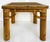 Wood Coastal Bamboo, Rattan and Reeded Side Table, Maitland Smith Attributed For Sale - Image 7 of 7
