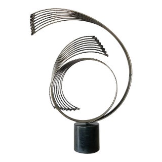 Late 20th Century Post Modern Custis Jere Brutalist Sculpture For Sale