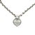 Chopard Chopard Happy Diamond 18k White Gold Heart Shape Pendant Necklace For Sale - Image 4 of 10