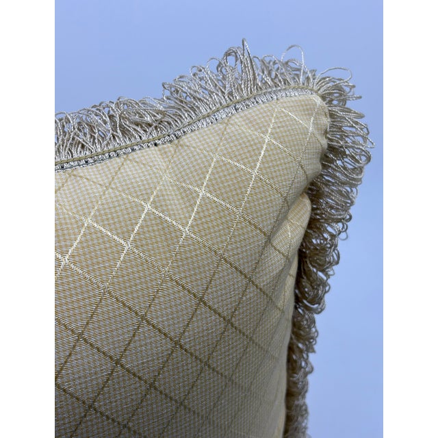 Vintage Floral Bow Wrapped Decorative Pillow For Sale - Image 10 of 12