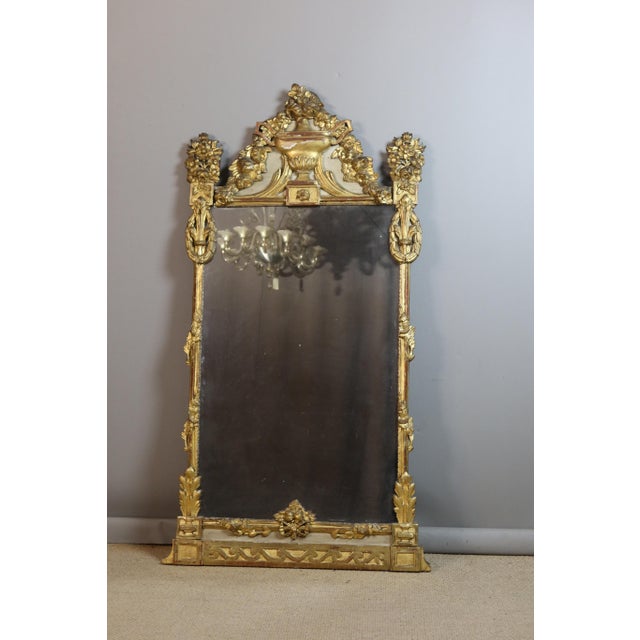 Antique Giltwood Mirror, 1800s For Sale - Image 12 of 13