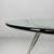 Italian Modern Glass and Steel Dining Table by ICF De Padova, 1970s For Sale - Image 4 of 13