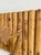 Wood Mid-Century Italian French Riviera Rattan & Bamboo Coat Rack For Sale - Image 7 of 8