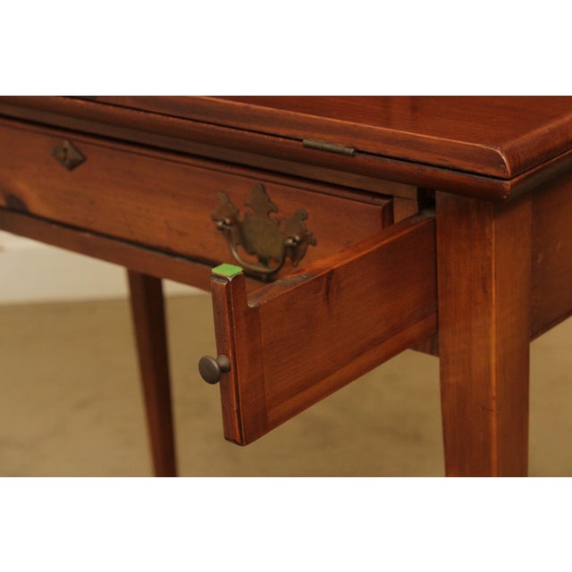 Townshend Vermont Pine Vintage Writing Desk with Cubbies Chairish