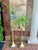 1980’s, Vintage, Polished Brass, Display/Pedestal Stand, Fluted Columns and a Stepped-Circular Base, Weighted, 36” Tall For Sale - Image 9 of 11