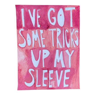 I've Got Some Tricks Up My Sleeve Painting by Virginia Chamlee