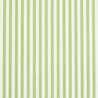 Sample - Schumacher Edwin Stripe Narrow Wallpaper in Leaf For Sale