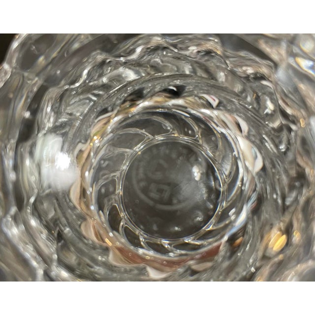 Baccarat Baccarat Crystal Honey Pot With Lid and Spoon For Sale - Image 4 of 5