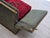 Danish 2-Seater Drop Arm Spanish Sofa in Green and Red Velour, 1970s For Sale - Image 11 of 18