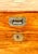 Mid 19th Century Small 19th Century Camphor Wood Campaign Trunk, 1860s For Sale - Image 5 of 13