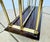 English Victorian Brass Wood Newspaper Magazine Rack For Sale - Image 12 of 18