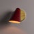 1960s Stilnovo Perforated Red Metal and Brass Articulating Sconces - a Pair For Sale - Image 16 of 18