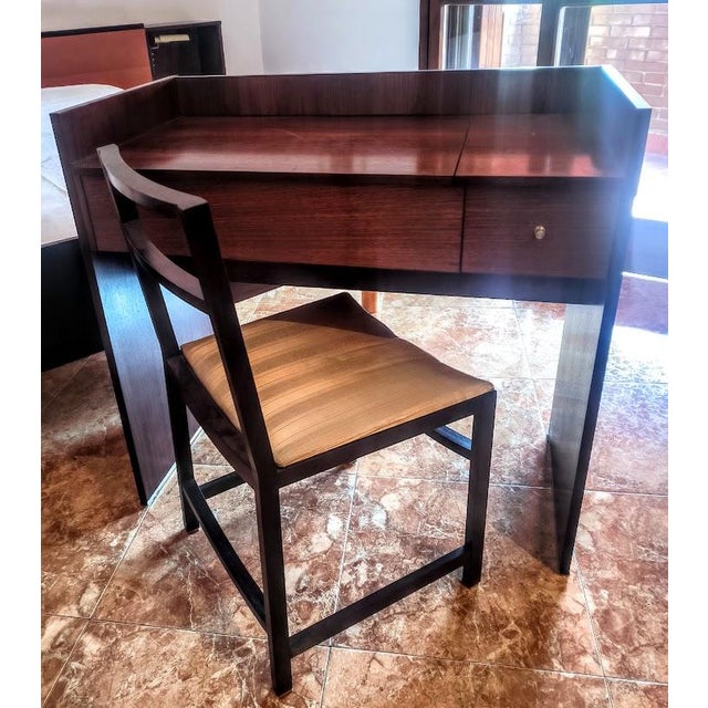 Wood Vanity Dressing Table by Luisa and Ico Parisi for Mim, 1960s For Sale - Image 7 of 11