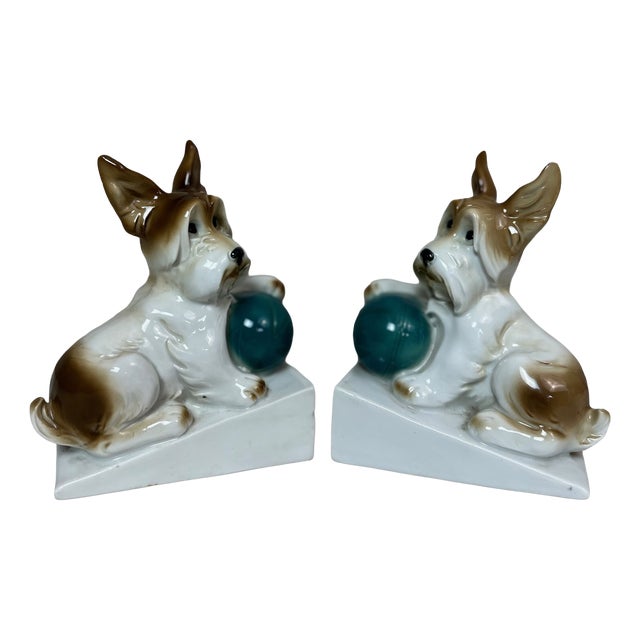 Art Deco Bookends, 1930, Set of 2 For Sale