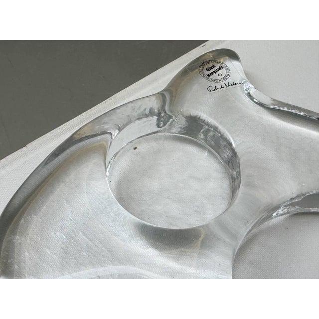1960s Candleholder in Glass from Glasi Hergiswil, Switzerland, 1960s-1970s For Sale - Image 5 of 12