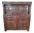 Antique Oak Inlaid Court Cupboard For Sale