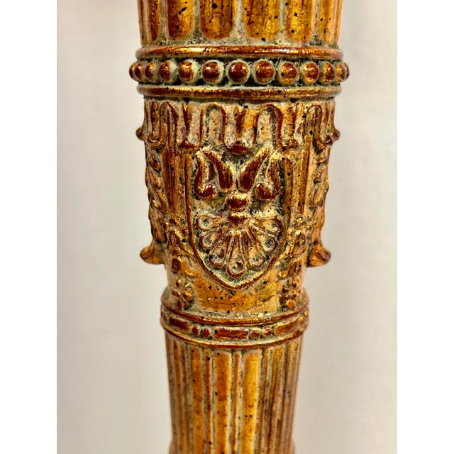 Late 20th Century Hollywood Regency Gilt Tassel Table Lamp For Sale - Image 5 of 10