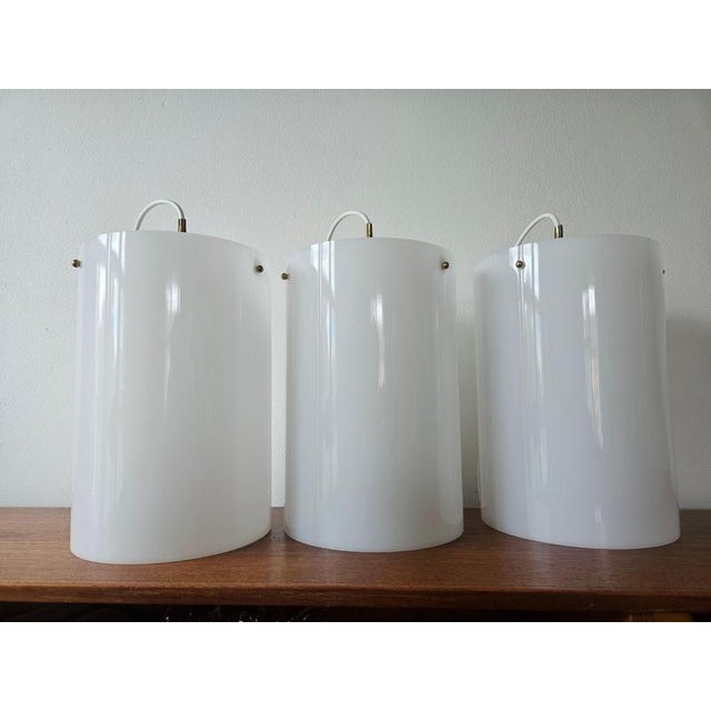 Mid-Century Pendant Lights from Fog & Morup, Denmark, 1960s, Set of 3 For Sale - Image 17 of 18