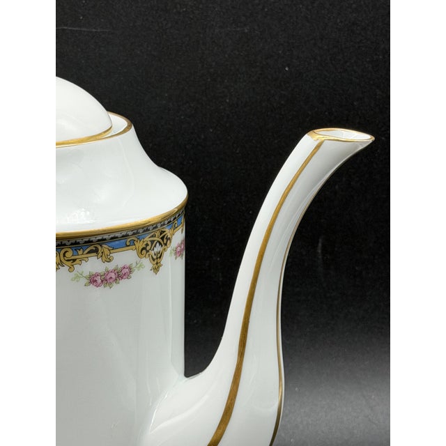 1950s Limoges Porcelain Tea Set, 1950s, Set of 15 For Sale - Image 5 of 14
