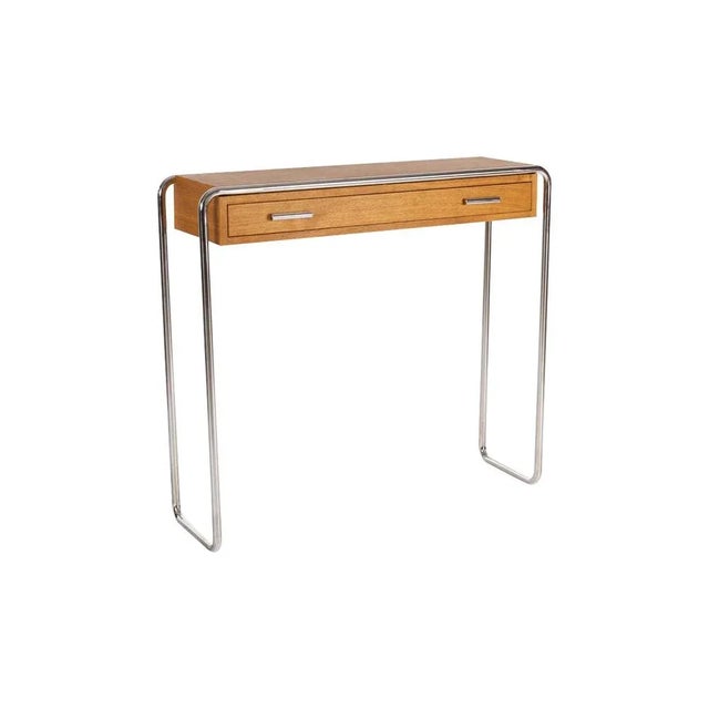 Tan Bauhaus Style Wall Console by Artur Drozd For Sale - Image 8 of 8
