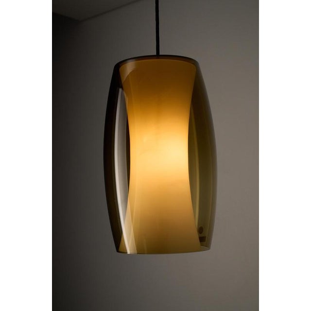 Glass Glass Radius Lamp by Jo Hammerborg for Fog & Mørup, 1970s For Sale - Image 7 of 12