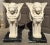 Sculpture Materials Winged Griffon Cast Plaster End Table Bases - a Pair For Sale - Image 7 of 9