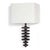 Regina Andrew Fishbone Sconce in Ebony For Sale In Detroit - Image 6 of 6