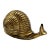 Vintage Brass Snail Figurine For Sale