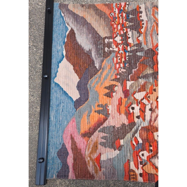 Latin American Wall Tapestry For Sale - Image 4 of 12