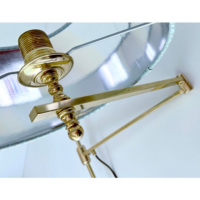 Vintage Swing Sconce in Bronze and Brass, 1960s For Sale - Image 13 of 16