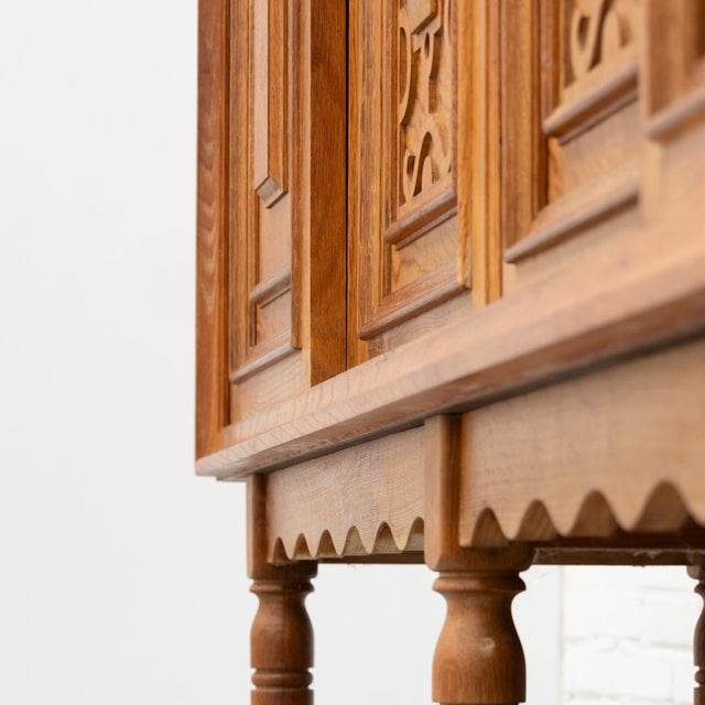 Vintage Oak Sideboard by Axel O. Röck for Otterup Møbelfabrik, 1960s For Sale - Image 14 of 18