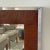 Milo Baughman Mid-Century Wood and Metal Wall Mirror For Sale - Image 4 of 6