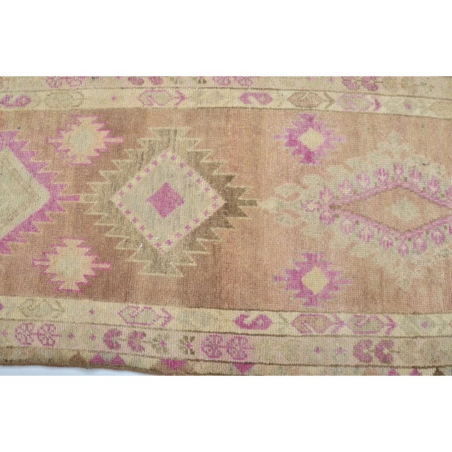 Vintage Kurdih Anatolian Kitchen Runner Rug For Sale - Image 4 of 9